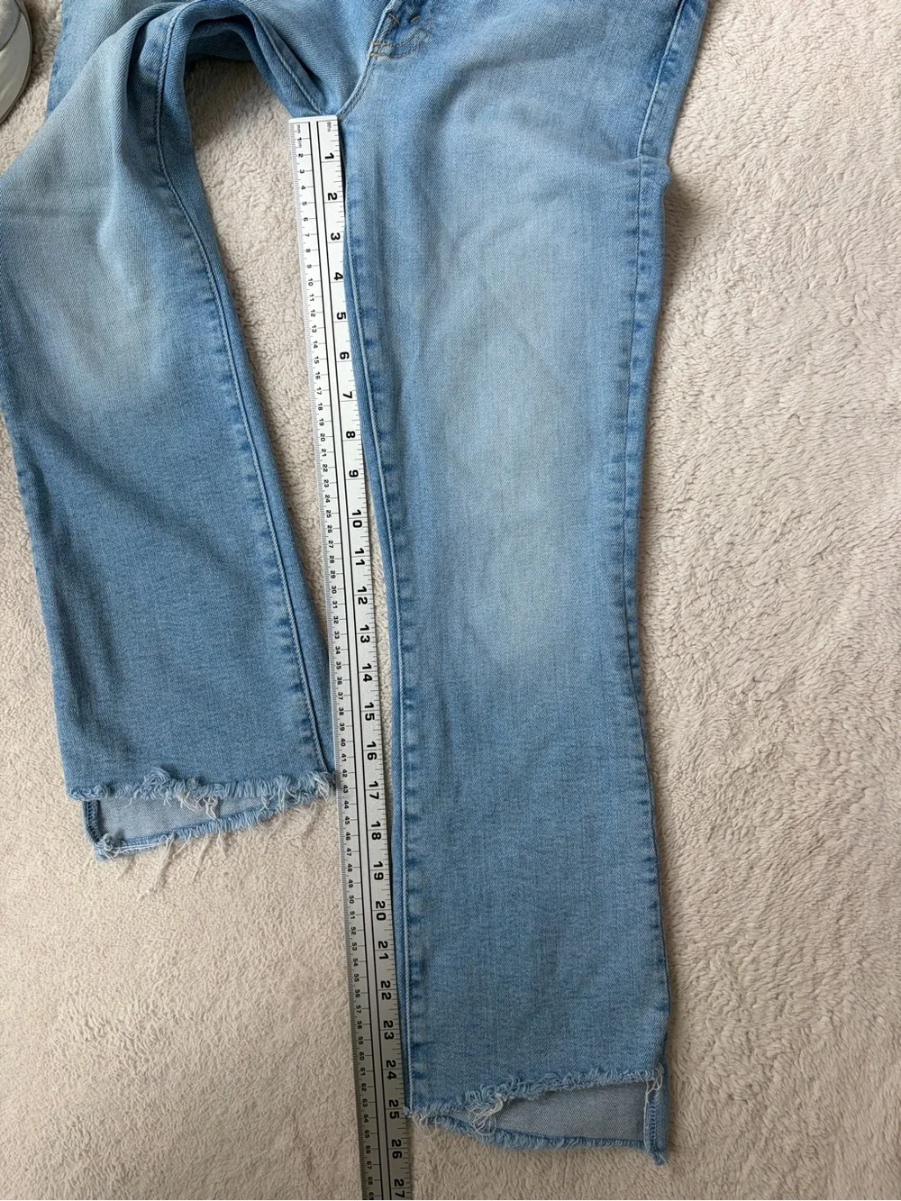 Mother The Insider Crop Step Fray Limited Edition Women's Jeans Size 28